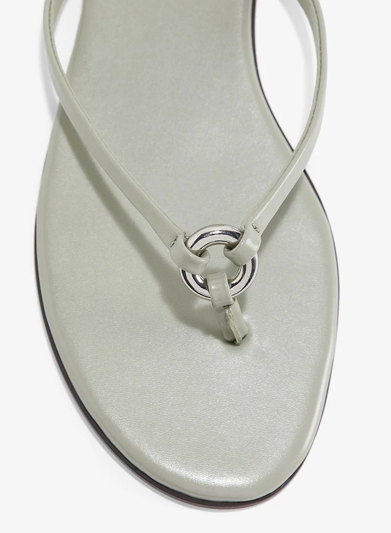 H&M Ring-detail flip-flops