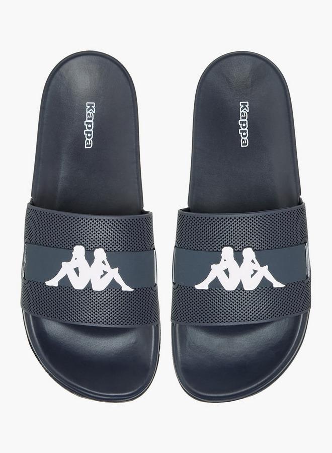 Kappa Men Logo Print Slides - Image 2