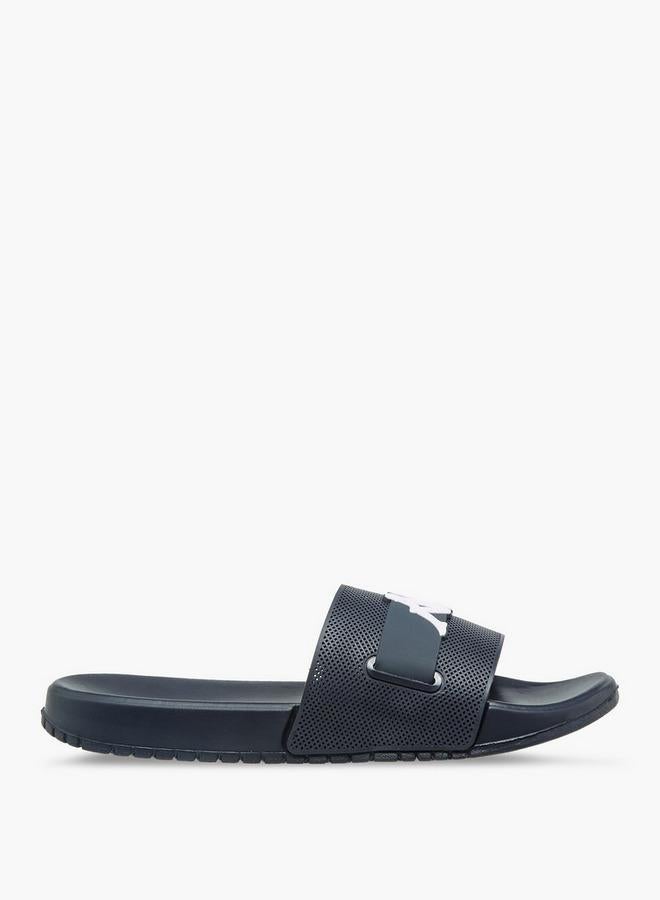 Kappa Men Logo Print Slides - Image 1