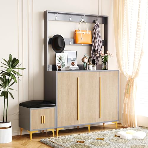 Boobest Brown Beige Wood Wallpaper 15.74"x118" Faux Light Wood Contact Paper Peel and Stick Wallpaper Wood Look Contact Paper Self Adhesive Removable Vinyl Wrap for Furniture Desk Countertop Cabinet - Image 2