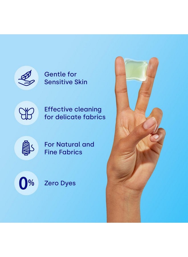 Dropps Sensitive Skin Laundry Detergent Pods, Crisp Breeze (64 Count) - Dermatologist Tested Laundry Pods - HE Compatible Laundry Supplies for Clean Clothes, Vegan & Dye-Free - Image 3