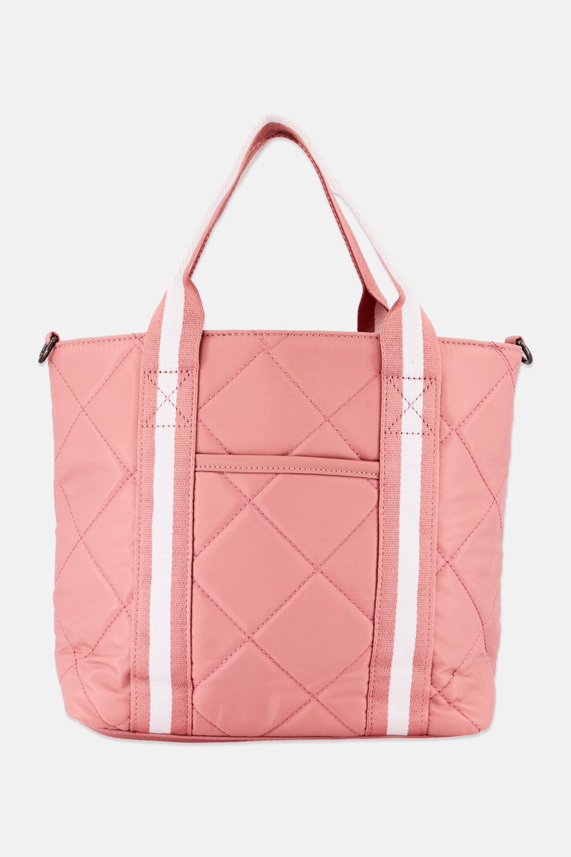 Sol and Selene حقيبة توت صغيرة للنساء بتصميم تلوين، وردي باهت - Image 3