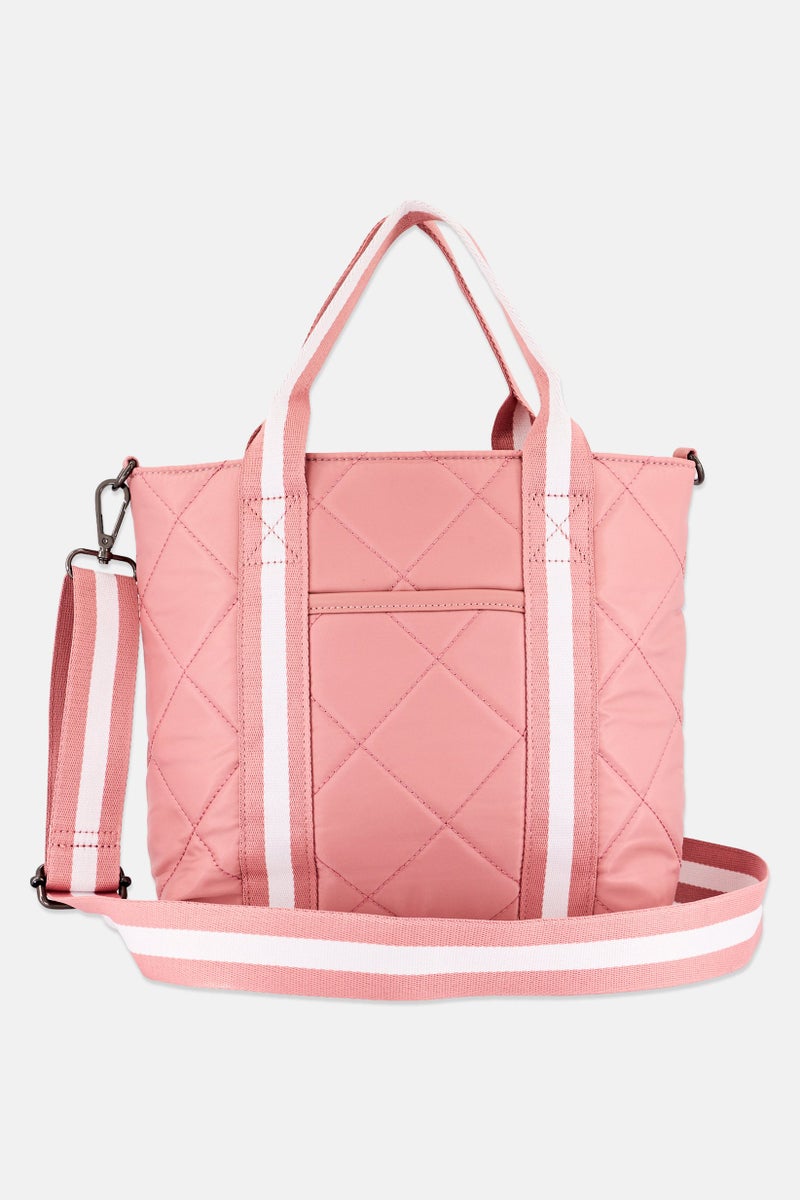 Sol and Selene حقيبة توت صغيرة للنساء بتصميم تلوين، وردي باهت - Image 2