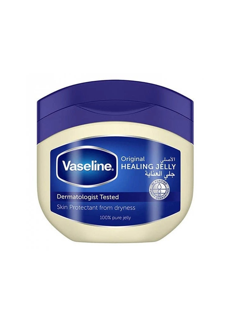Vaseline Original Moisturizing Petroleum Jelly For Dry Skin Clear 100ml - Image 1
