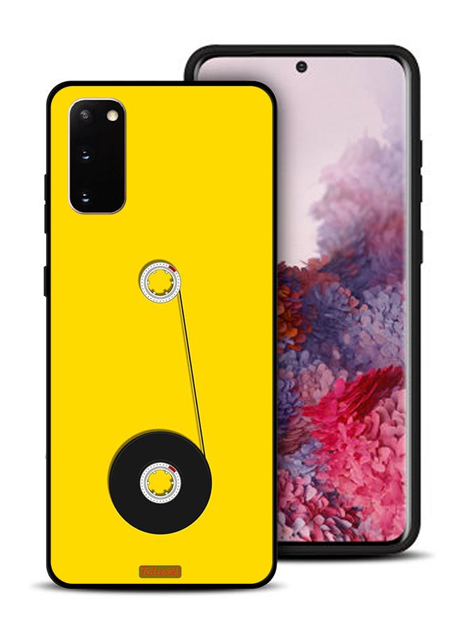 Tolwak Samsung Galaxy S20 Protective Case Cover Cassette Wheel Art - Image 1