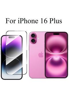 Lacoz Lacoz Edge to Edge Full Coverage Tempered Glass Screen Protector For Apple iPhone 16 Plus  - Image 3