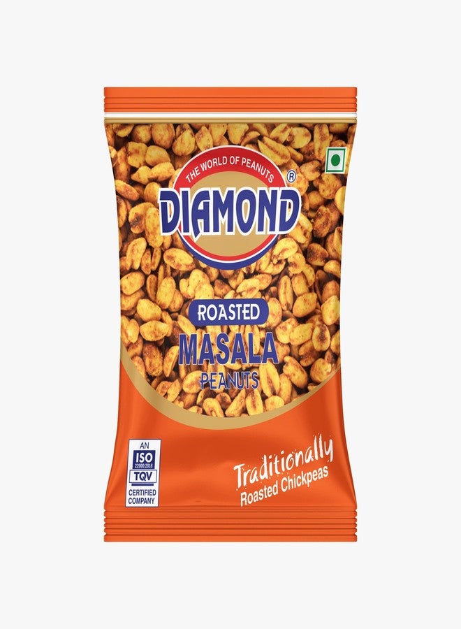 DIAMOND SING Masala Peanut Rich in Protein & Fiber, Healthy Snacks, Anytime Snack, Namkeen Peanuts (180g) - Image 2