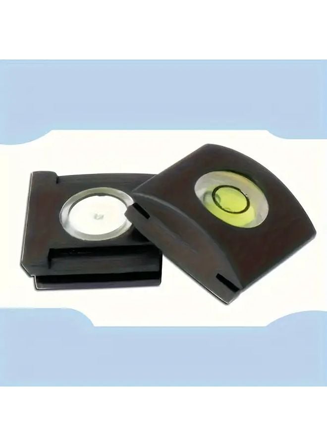 Black DSLR Camera Bubble Spirit Level Protective Cap Set For Nikon Canon Fuji - Image 5