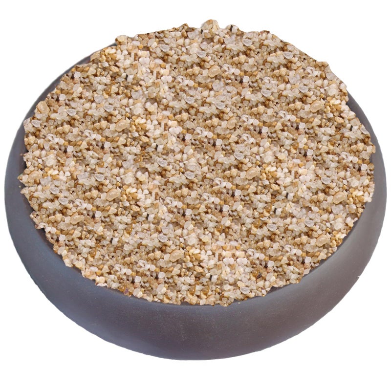 Planterhoma 11 Pounds Coarse Silica Sand Succulent and Cactus Bonsai Stones Soil Cover Gravel for Indoor Outdoor Plants Natural Decorative Rocks for Fairy Gardening, Vase Fillers, Aquariums, Carnivorous Plant Mix - Image 1