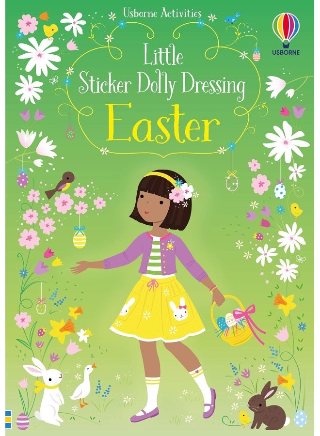 Usborne GB Little Sticker Dolly Dressing Easter 