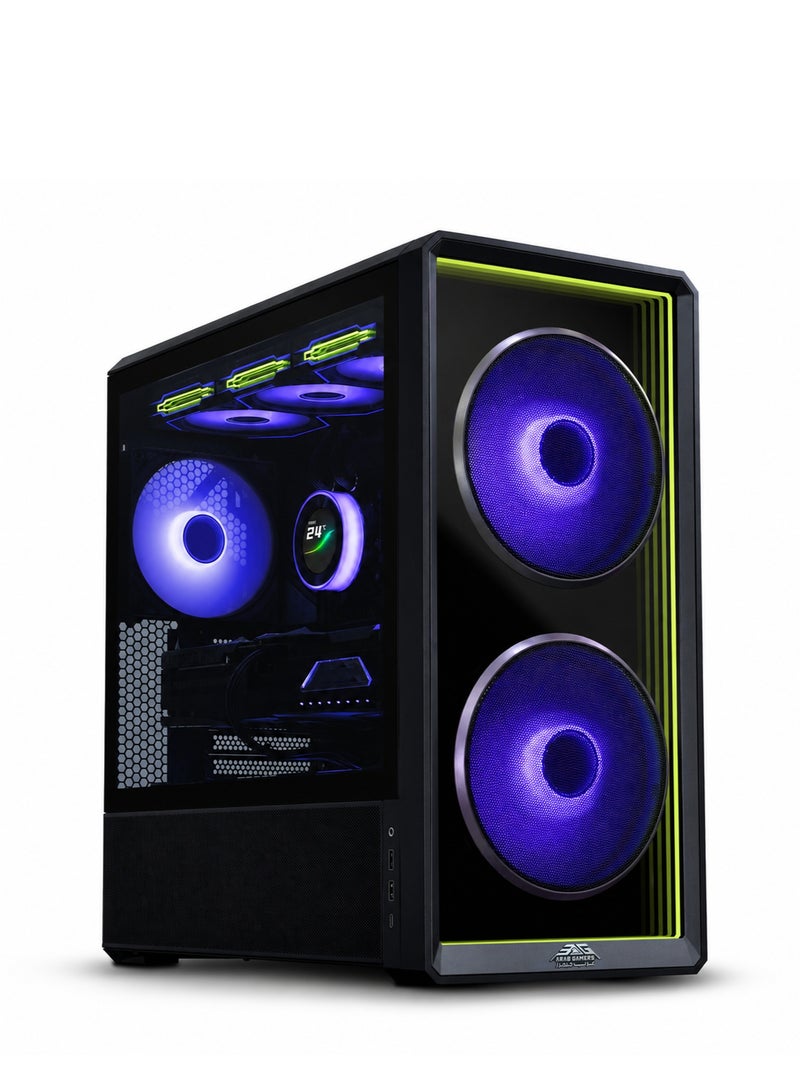 Lian LI Lancool 217 INF Black – Crystal Temp ATX Case with Mesh & Gamer Airflow - Image 3