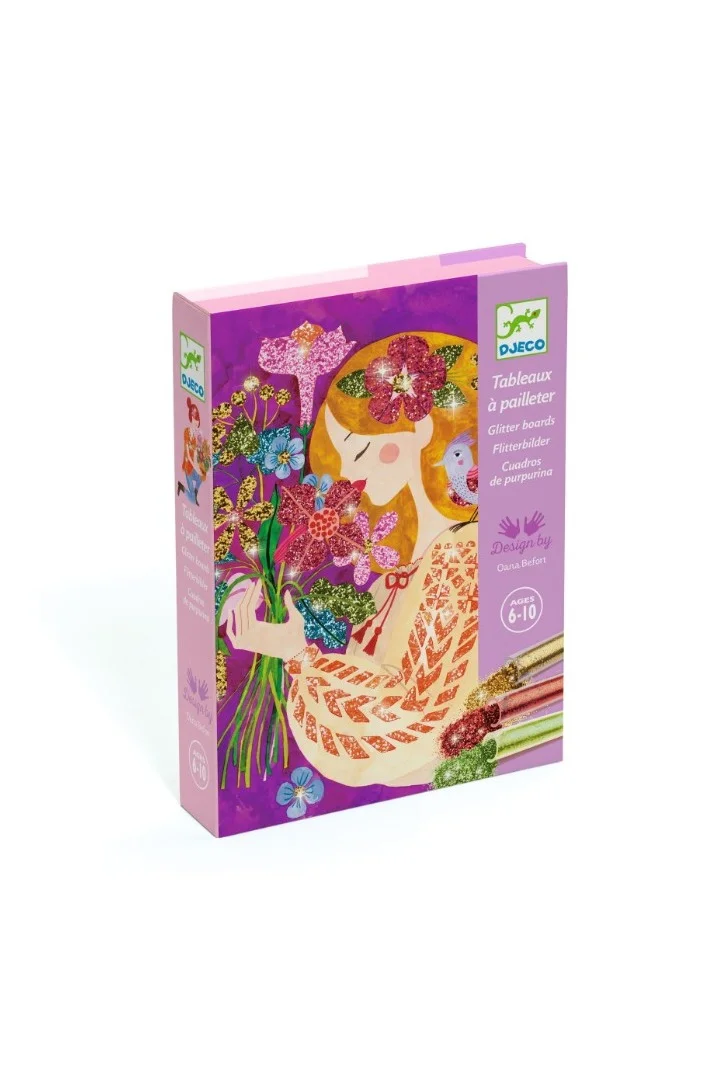 دجيكو The Scent Of Flowers - Glitter Board Art Kit