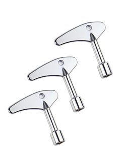 Oasisgalore 3PCS Emergency Lift Door Keys – Stainless Steel Spanner Tools  - Image 1