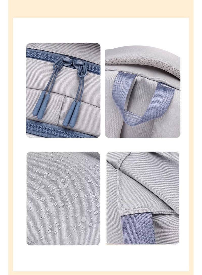 وينر حقيبة ظهر كلاسيكية سوداء للأطفال، حقيبة ظهر بحزام كتف قابل للتعديل، حقيبة ظهر طلابية جمالية بسيطة، حقيبة ظهر متعددة الجيوب، حقيبة ظهر خفيفة الوزن، حقيبة ظهر مريحة، حقيبة ظهر طلابية عصرية. - Image 5