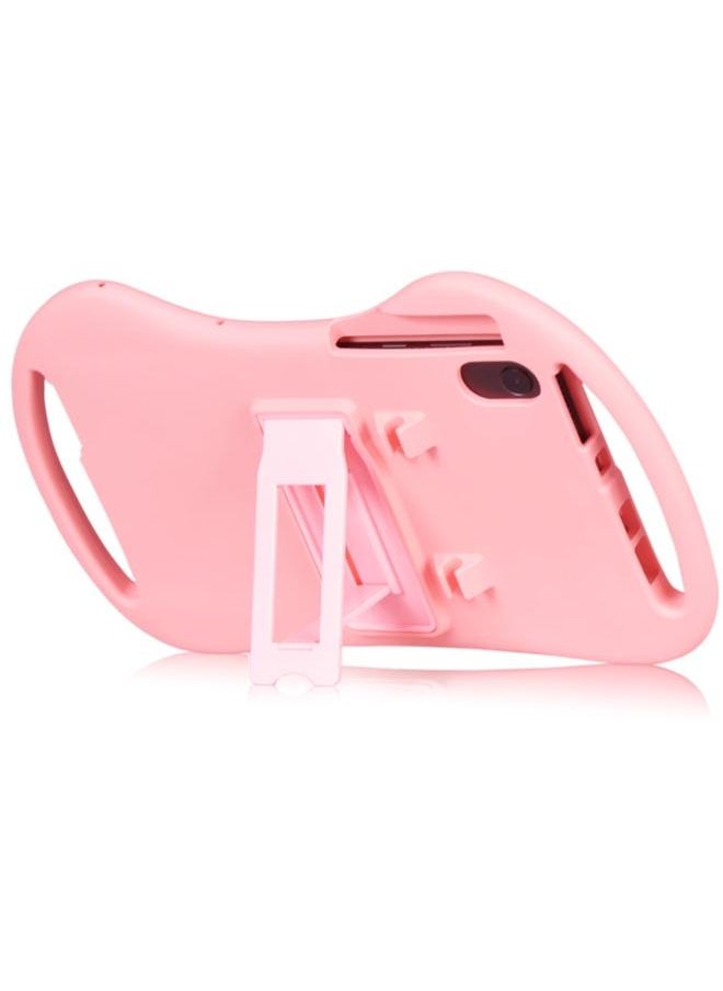 Green Tiger - TCL 10 TabMax 4G 9295G Cartoon Silicone Shockproof Protective Tablet Case Pink - Image 1