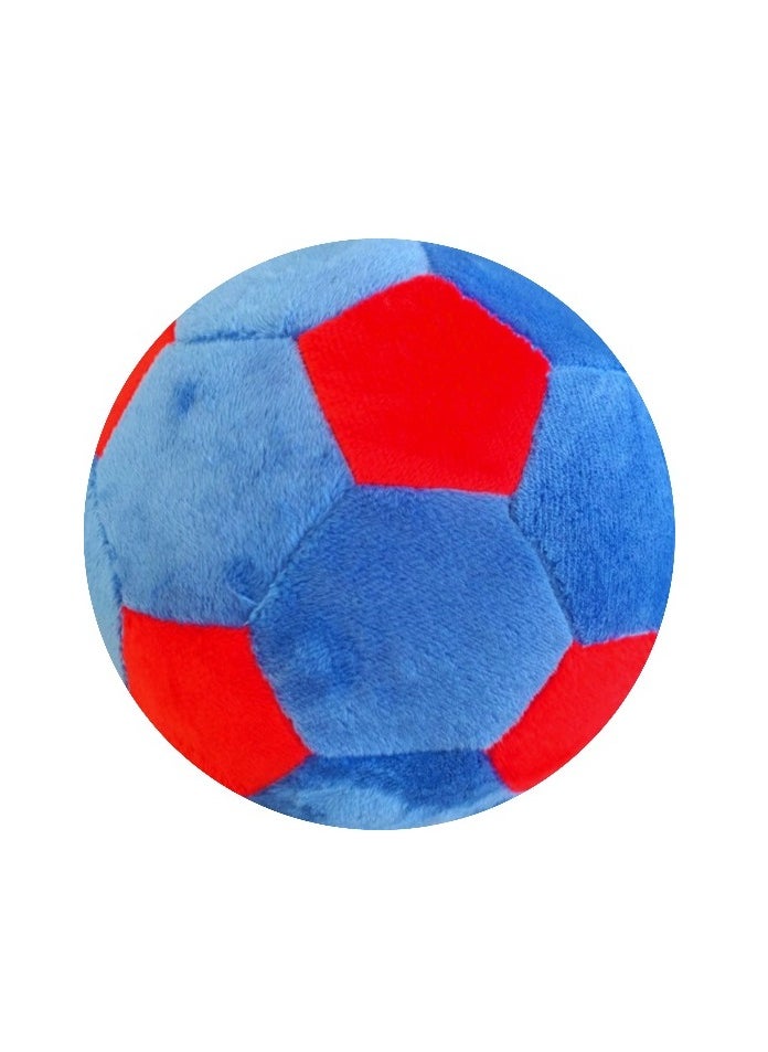 ALLKING Baby soft toys ball, Soft Soccer Ball, Durable Football Fluffy Toy, Soccer ball Gift for Kids Boy Bab (14cm)  - Image 1