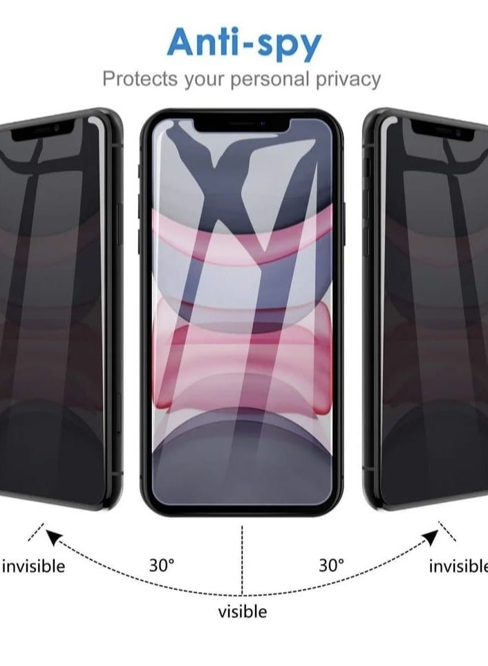 شاشه حمايه ايفون 13, ايفون 13برو, ايفون 14 خصوصيه كامله ضد البصمة (ملاقيف ) - Image 2