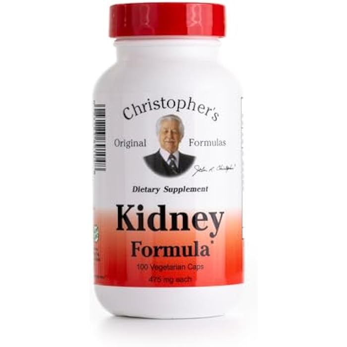 Christopher's Original Formulas Kidney Formula - Kidney Cleanse Detox & Repair Formula - Herbal Blend for Kidney Support - Image 1