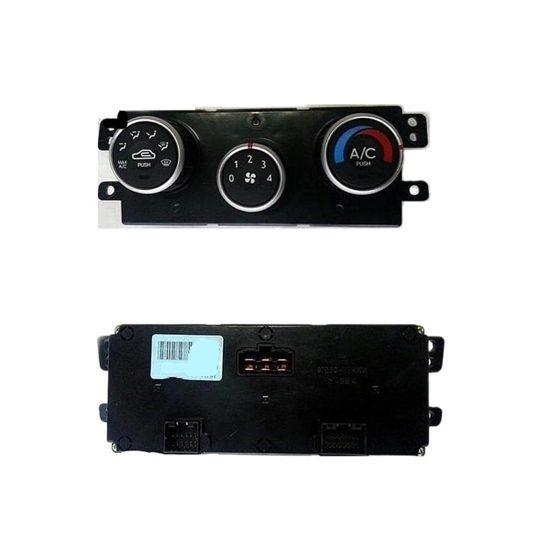 هيونداي توسان مفتاح التحكم في التكييف اليدوي والتدفئة والمناخ باللون الفضي - Image 4