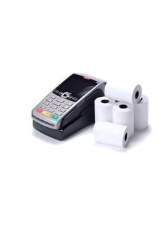 Libra 5 Rolls of 57x40 mm Thermal Paper Till Rolls, Cash Register Receipt, for PDQ POS EPOS EFTPOS, Credit Card Machine, Verifone, Barclays, Ingenico iCT200, iCT 220, iCT250, iCT 250  - Image 1