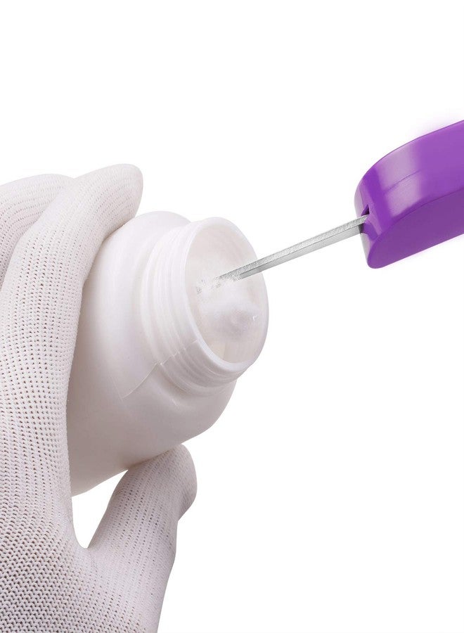 Medarchitect Right Hand Pill Counting Tray with Spatula (Purple) - Image 4