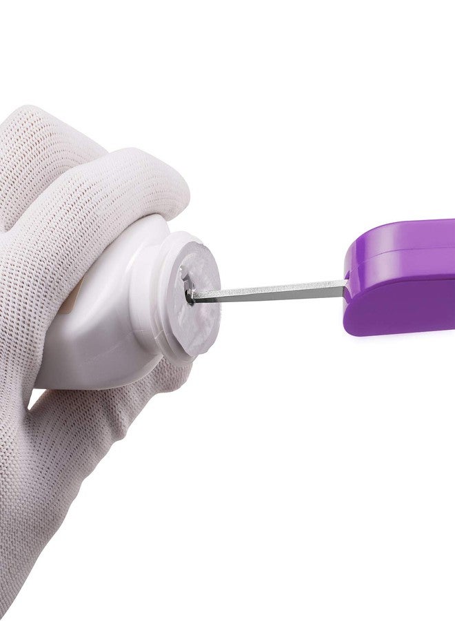 Medarchitect Right Hand Pill Counting Tray with Spatula (Purple) - Image 5