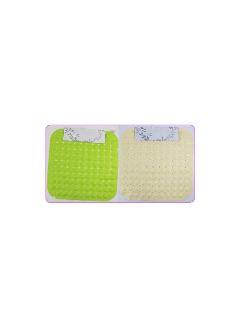 Generic - Plastic Floor Mat 46x46Cm Mix Color - Image 1