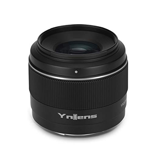 YONGNUO YN50mm F1.8S Lens, 50mm F1.8 Larege Aperture, APS-C Standard Prime E-Mount, Auto Manual Focus AF MF USB for Sony Cameras Black - Image 1