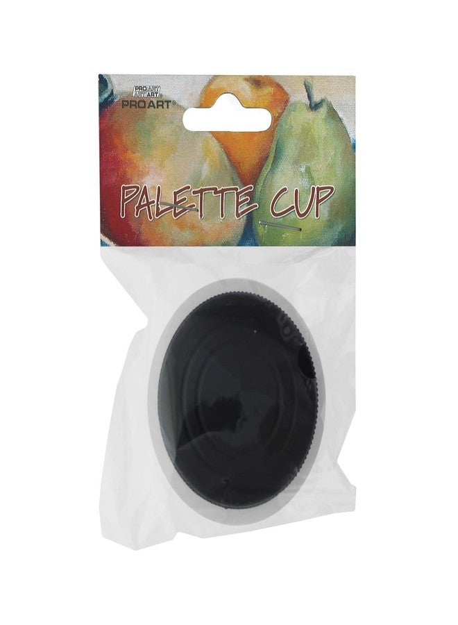 Pro Art Single Plastic Palette Cup with Cap - Image 1