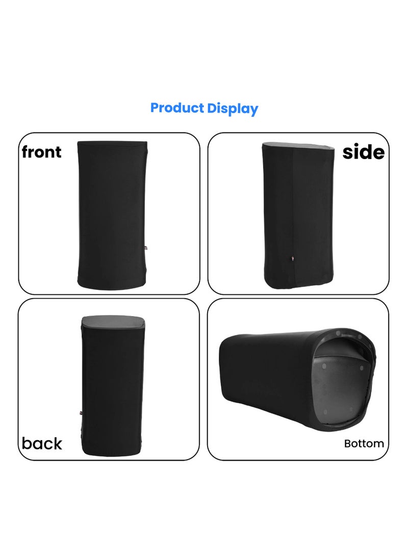 general Compatible with Sony SRS-XV500/XP500 Speaker Protective Cover Acoustic Lycra Stretch Dust Cover Scratch-Resistant  Stain-Proof Form-Fitting Protection - Image 3