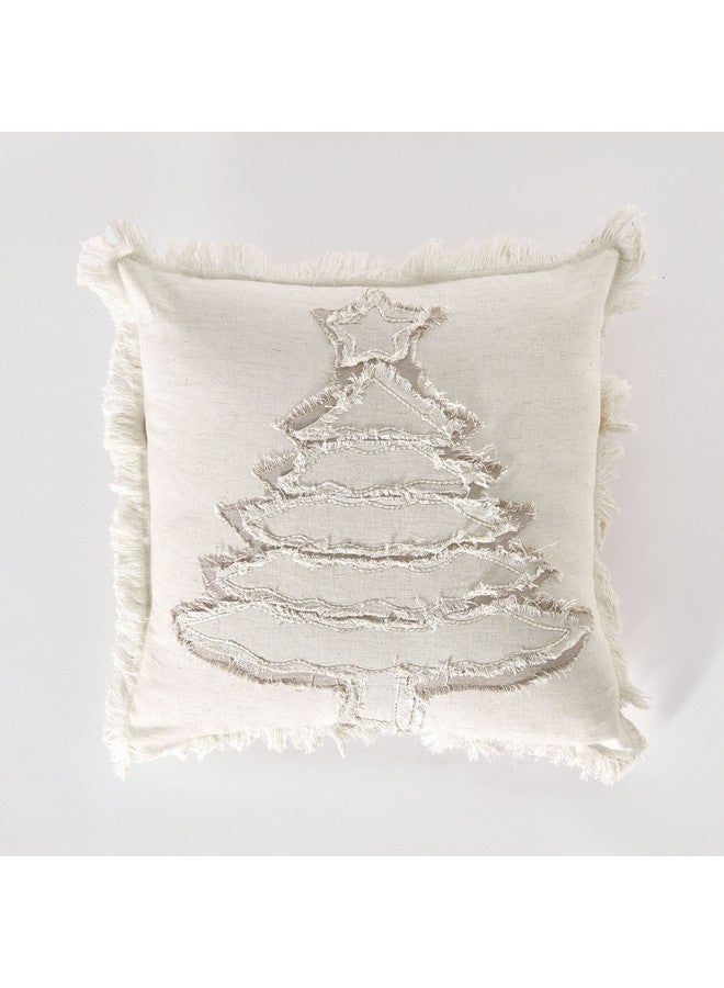 Home Box Nat Xmas Tree Patch Filled Cushion 45 x 45 cm  - Image 4