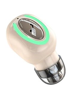 Mini Single Earbud Wireless Discreet Earbuds Tiny Bluetooth Earpiece Single Ear Bluetooth Headset Single Earbud Mic Mini Small Invisible Hidden Earbuds Wireless Headphones for Work