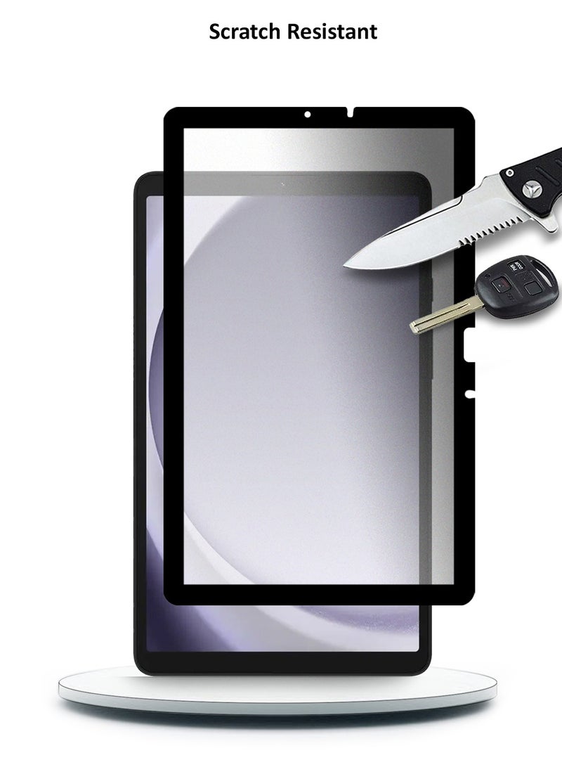 Wtech Samsung Galaxy Tab A9+ / A9 Plus 5G 2023 X210 X215 X216 11.0 Nano Ceramic Full Glue Full Cover Matte Flexible Screen Protector (TSCNMN) - Clear/Black - Image 5