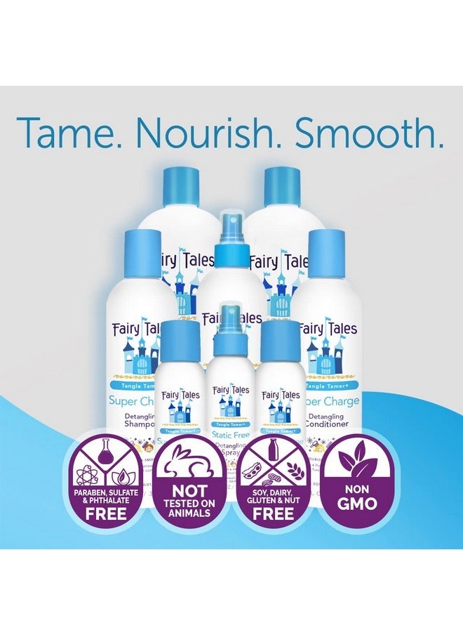 Fairy Tales Fairy Tales Tangle Tamer Detangling Conditioner for Kids - Ultra Moisturizing and Anti Frizz Protection - Paraben Free, Sulfate Free - 12 Oz  - Image 3