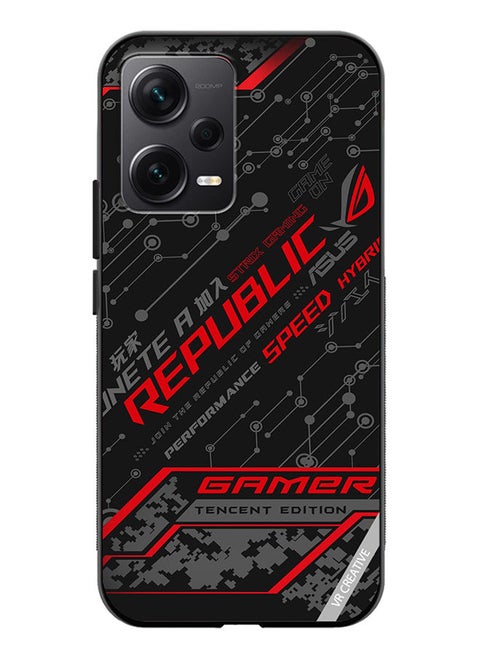 Protective Case Cover For Xiaomi Redmi Note 12 Discovery Gamer Tencent Edition Design Multicolour