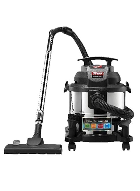 الدبابة مكنسة برميل كهربائية كبيرة 2200 واط سعة 20 لتر مع شفط فائق وتنظيف عميق