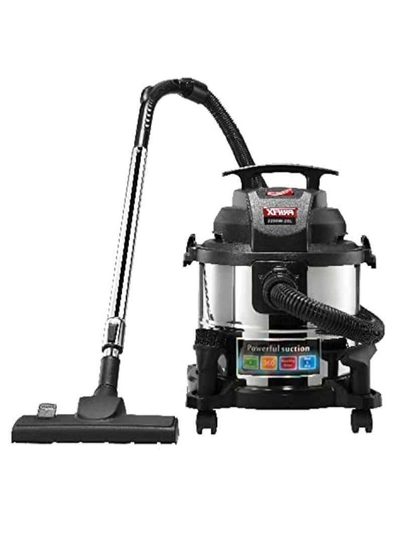 Prifix - prifix vacuum cleaner Contains a cleaning bag 2200 W - 20 liters - Silver - Image 1