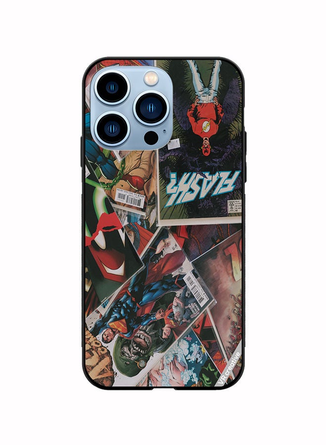 VR CREATIVE Protective Case Cover For Apple iPhone 14 Pro Max Marvel Comic Design Multicolour - Image 1