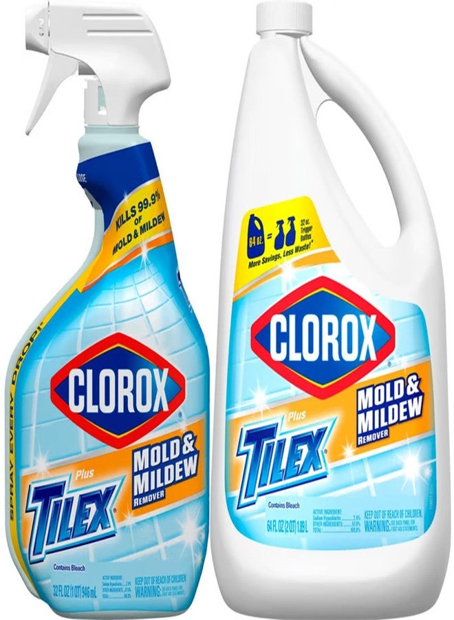 Tilex Clorox, 2 Piece Set, Clear, 96 Fl Oz - Image 1
