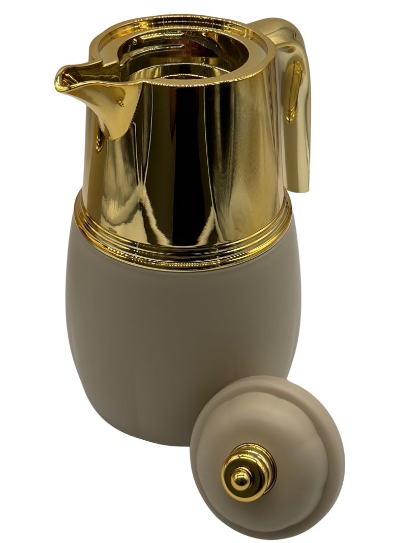 AL-GANNAS 2 Peice Thermos Set for Tea & Coffee | 1L & 0.7L | High-Quality with 2-Year Heat Retention Warranty | Elegant New Design - Image 4