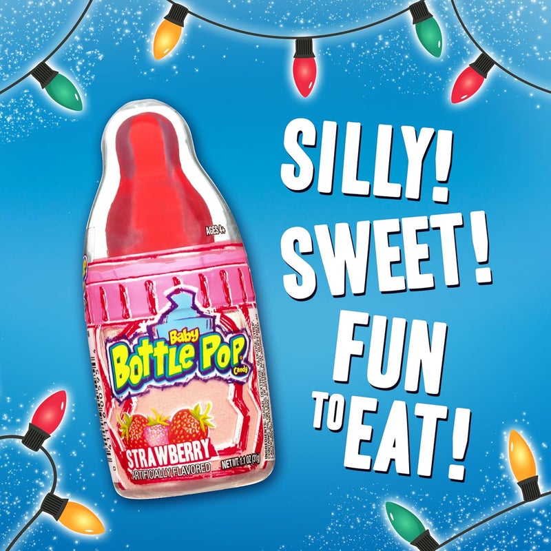Baby Bottle Pop Halloween Candy Variety Pack - 10 Count Bulk Lollipops with Dipping Powder - Image 3