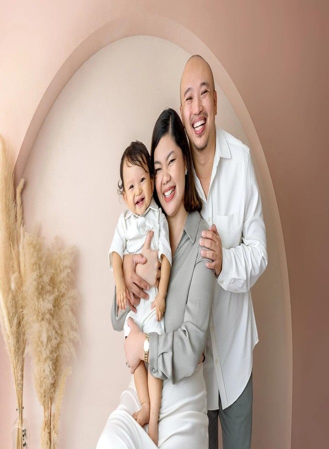 Kate Modern Style Arch Wall Backdrop Wedding Photography Backdrop Beige Arch Professional Photo Backdrops,7x5ft - Image 4