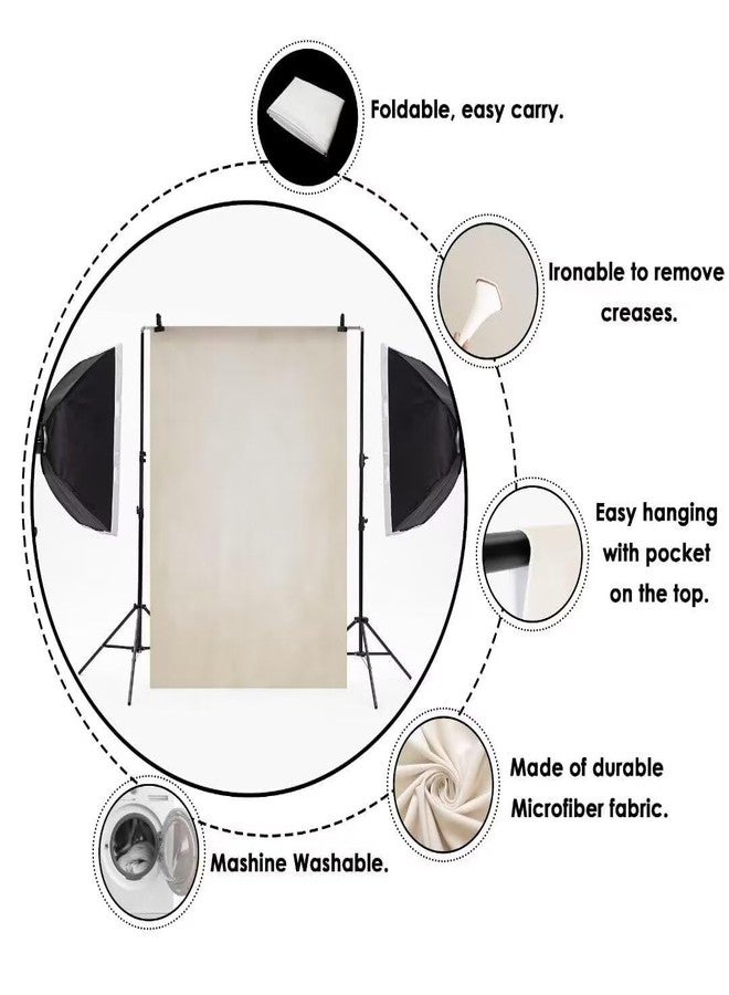 Kate Modern Style Arch Wall Backdrop Wedding Photography Backdrop Beige Arch Professional Photo Backdrops,7x5ft - Image 5
