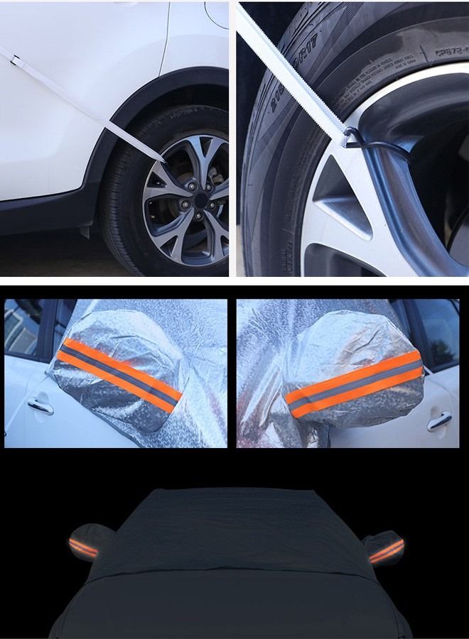 DUNISO Windshield Sunshade Car Sun Protection Cover Car Shade Front Windshield Blocks 99% UV Rays Keeps Your Vehicle Cool Foldable - Image 5