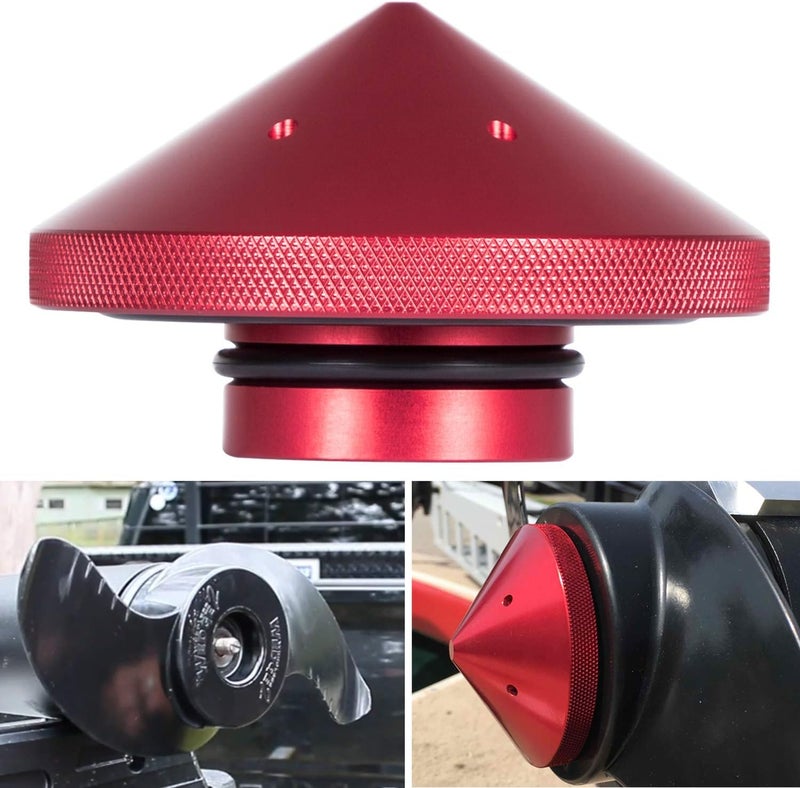 Camoo Eliminator Trolling Motor Prop Nut Billet Aluminum Custom Fit For MinnKota 80, 101 and 112 lb Models (GFEL-MK-BK-DP). - Image 1