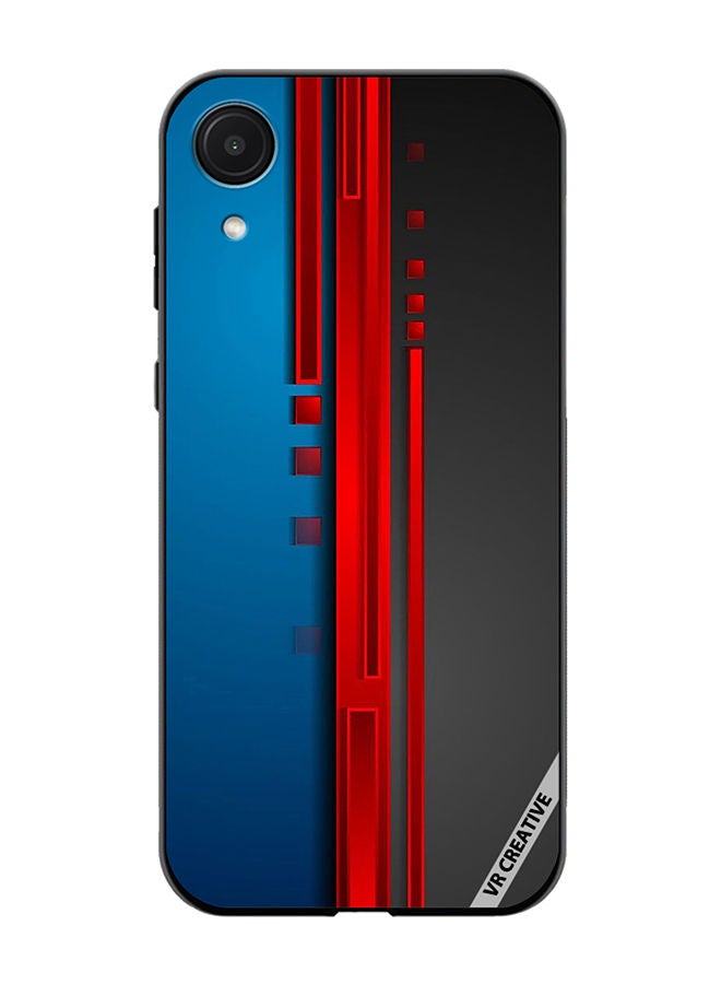 VR CREATIVE Protective Case Cover For Samsung Galaxy A03 Core Abstract Design Multicolour - Image 1