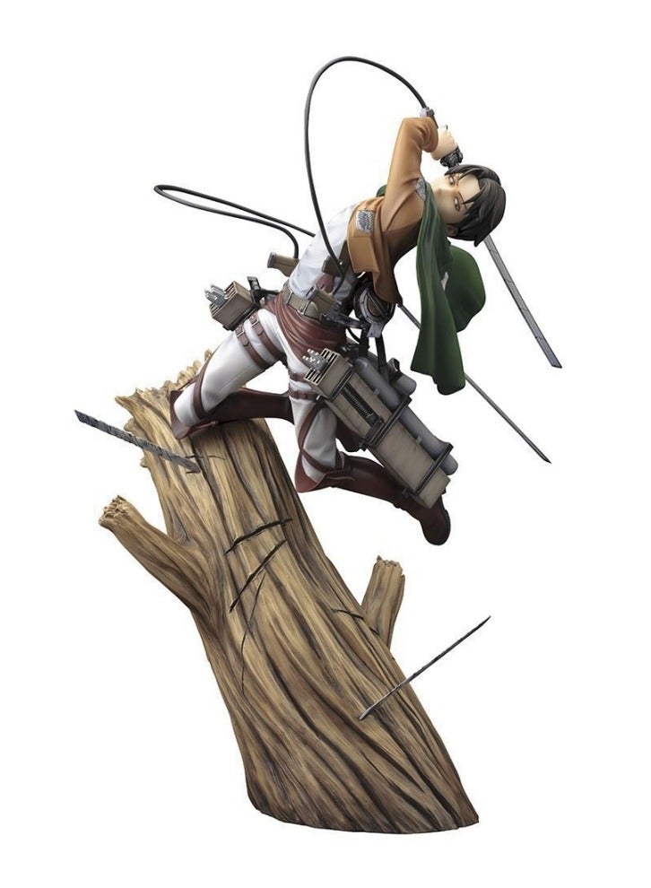 general Attacking Giant Liwell Soldier Chief Trunk Standing Combat Version Soldier Chief Movable Doll Model Decoration Desktop Decoration Toy Gift for Family and Friends  - Image 1