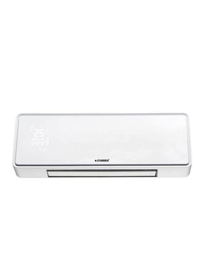 ستارجولد سخان PTC مثبت على الحائط مع مؤقت وجهاز تحكم عن بعد بقوة 2000 واط - Image 1