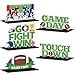 KSKSPE 5 PCS KSKSPE Football Party Decorations Table CenterpiecesFootball Theme Design and Sturdy Wooden for Football Party Favors Decorations Supplies - Image 2