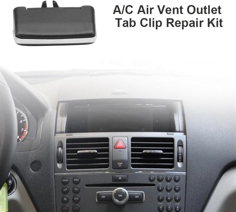 Wivplex Car A/C Air Vent Outlet Tab Clip Repair Kit - Image 3